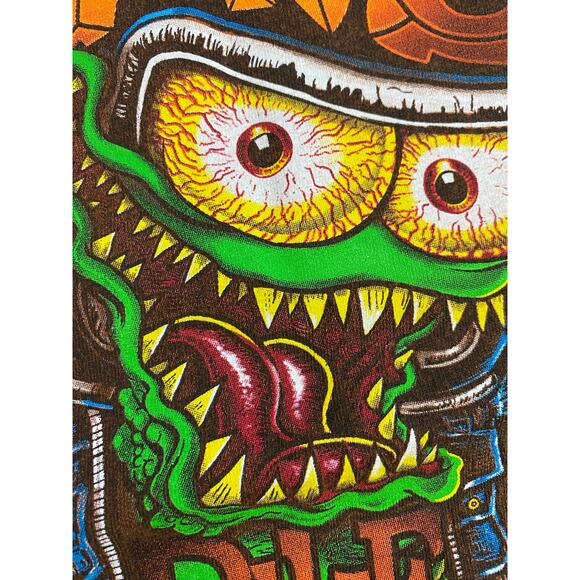 Sturgis 2014 Bike Week T-Shirt Size Medium, Orange Gildan Double Sided - Picture 8 of 10